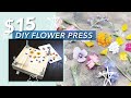 🌼 DIY Flower Press for under $15! 🌼 Affordable DIY, tips & tricks for pressing flowers