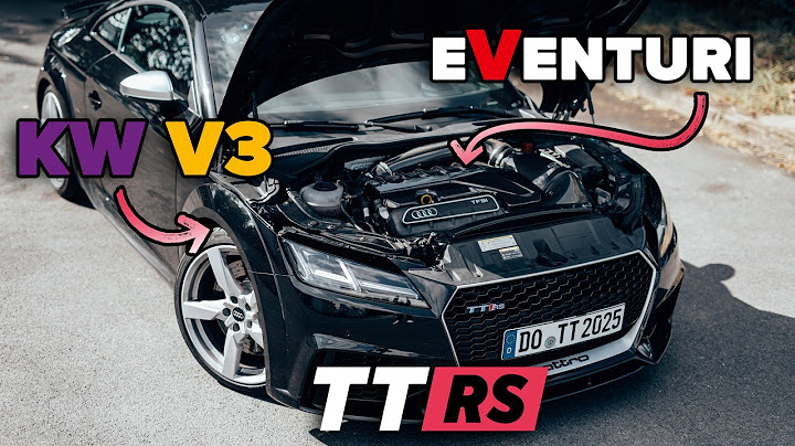 Premium UPGRADES für Audi TT RS - KW V3 & Eventuri | TUNINGTEILE.DE