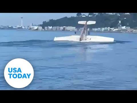 Plane crashes at Washington's Alki Beach | USA TODAY