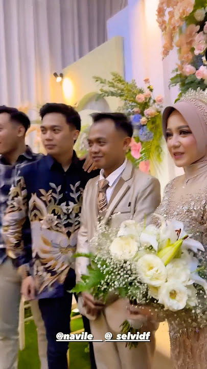 Team mama lela di nikahan pak rt