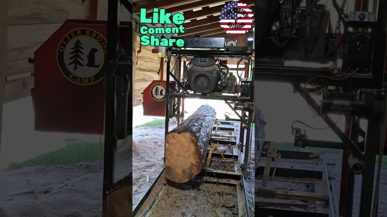 Nice pine for 2x8's. #adirondacks #sawblade