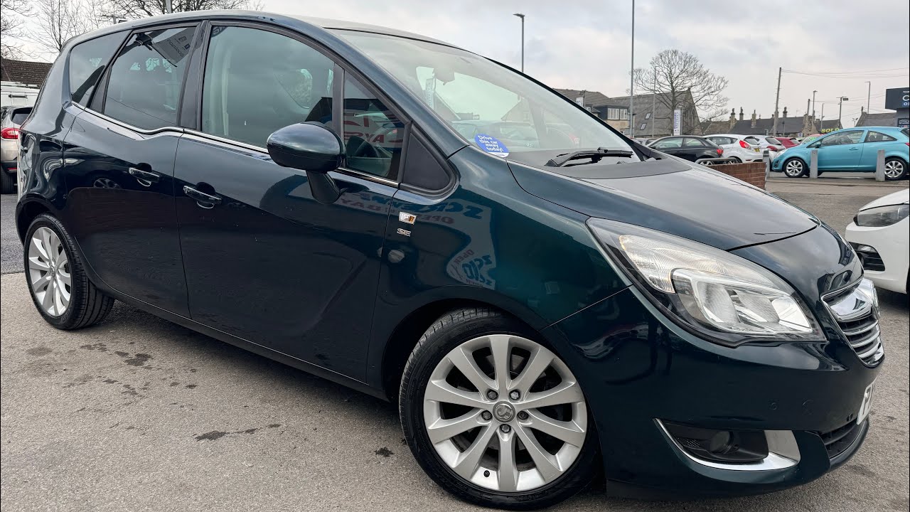 VAUXHALL MERIVA 1.4 SE 5d 138 BHP - YouTube