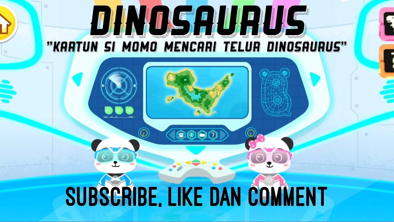 Dinosaurus Kartun Si Momo Mencari Telur Dinosaurus YouTube