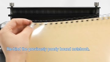 Rayson TD1222 Binding Machine - Solution 1 for Wire Ring Closure Issue.