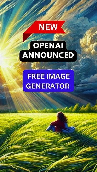 Free AI Image Generator tool in ChatGPT - OpenAI new announcement