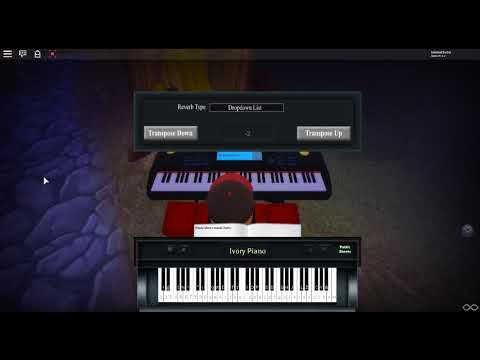 Crab Rave By Noisestorm On A Roblox Piano By Tristin Bailey - the wild west roblox piano sheets