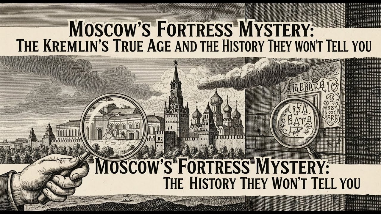 Moscow’s Fortress Mystery: The Kremlin’s True Age and the History They Won’t Tell You