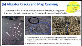 Cracking in Flexible pavement | Distress in flexible pavement part 2