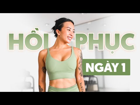 Video RECOVERY DAY 1 - Chuỗi Pilates mông bụng phục hồi... - youtube