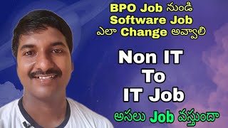 How to Switch from Non IT to IT jobs( Telugu) | @LuckyTechzone