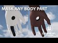 Unreal Engine 5.6 - Advanced Cloth Clipping - Mask ANY Bodypart - Tutorial