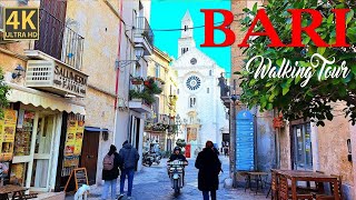 Bari, Italy - Old Town Walking Tour 4K Ultra HD