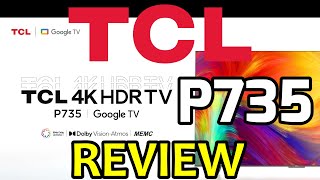 TCL P735 Review Características Especificaciones TCL P735 P737 Specifications P735 Reseña HDMI 2.1