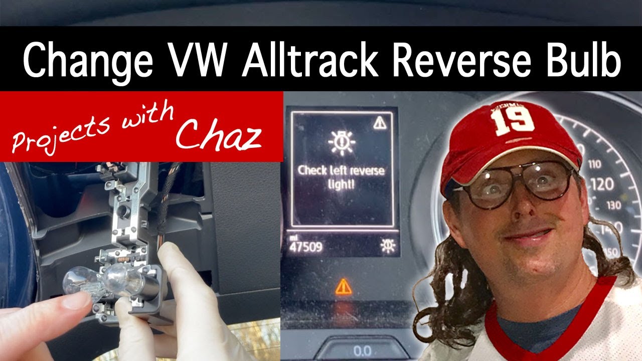 Change Reverse Bulb VW Golf Alltrack Wagon - YouTube