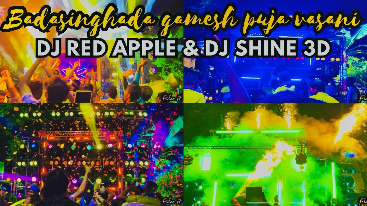 Badasinghada Ganesh Puja Vasani 2025 🔥🙌🏻 |  DJ RED APPLE 🎧 & DJ SHINE 3D 🎧| 
