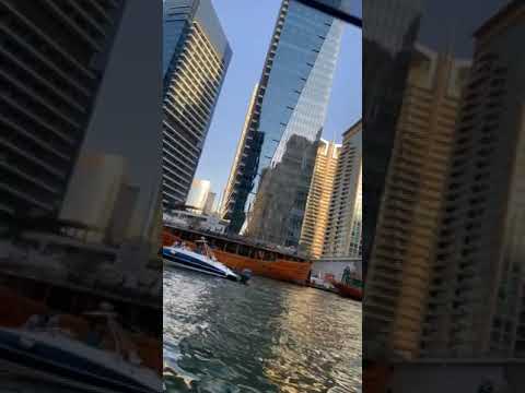 Live Boating 🛶 at Dubai Marina