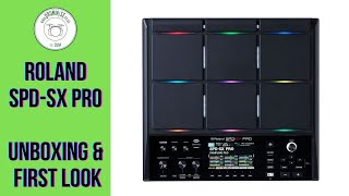 Roland SPD-SX Pro Unboxing + First Look