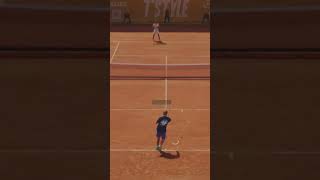 Top spin 2k25 tuto frappe puissant #tennis #gaming #highlights #topspin2k25 #tutorial #games