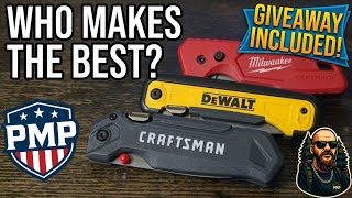 Which Tool Manufacturer Makes The Best Pocket Knife? Test & Giveaway!