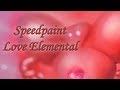 Speedpaint 2 - Love Elemental