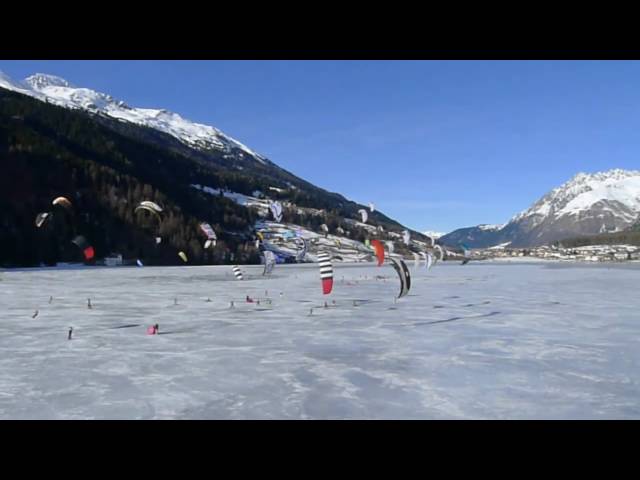 UAV / Drone demo flight /// AscTec Falcon 8 @ Snowkite Event 2011