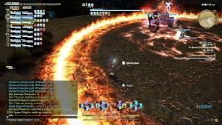 FFXIV :ARR Thw Bowl of Ember (Extreme) - Ifrit Primal Battle - ( Whm PoV )