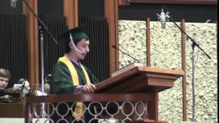 Jake's Graduation Speech, HCP 2014
