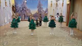Эстрадный детский танец «Ёлочки» ГБОУ школа №1420 корпус 4