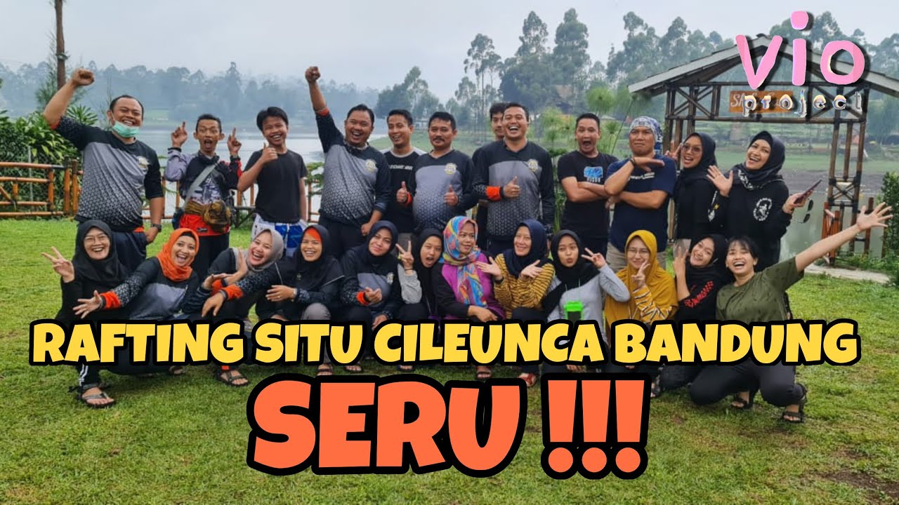Rafting Situ Cileunca Pangalengan Bandung || Liburan Bareng Part 1