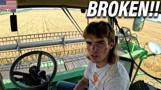 15 acers in and the combine is broken!?!