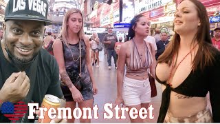 FREMONT STREET is the Breast  Las Vegas at night- 2021 🇺🇸