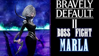 Bravely Default II - Marla Boss Fight