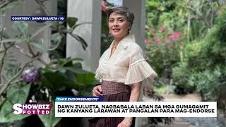 Dawn Zulueta, nagbabala laban sa mga gumagamit ng kanyang larawan at pangalan para mag-endorse