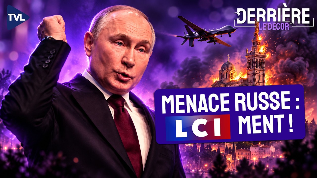 LCI et l’Ukraine : la chaîne de tous les dérapages ?  Derrière le décor - TVL