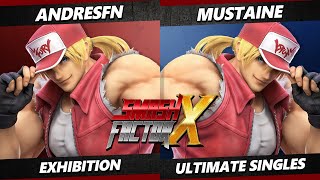 Smash Factor X - AndresFn (Terry) Vs. Mustaine (Terry) Smash Ultimate - SSBU