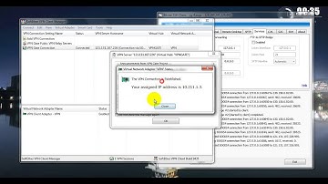 Connect SSH to VPN(Softhether VPN Gate)