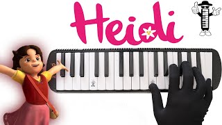 Heidi Şarkısı / Melodika Adam Resimi