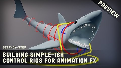 Control Rig: Sea Creatures | Tech Art For Artists : Ep 1 (PREVIEW)