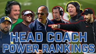 Big Ten HEAD COACH POWER RANKINGS : Which coaches are the BEST in the B1G?