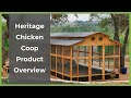 Tour of the heritage series chicken coop  roost  root