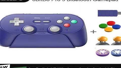 A must-have product! 8BitDo Pro 3 Bluetooth Gamepad Wireless Gaming Controller for Switch 1/2, Win