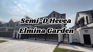 Heritage Colonial homes with modern tropical element semiD Hevea, Elmina Garden