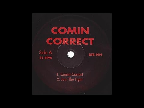 Comin' Correct — Comin Correct - Comin Correct - '97 Hardcore Punk on Back Ta Basics label