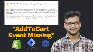 AddToCart Event missing some deduplication parameters - How I solved it?