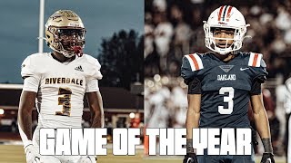 ONE OF THE BIGGEST RIVALRIES IN HIGH SCHOOL FOOTBALL!! Oakland (TN) v Riverdale (TN)