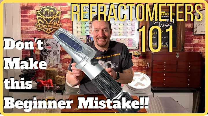 How to use a Refractometer - Calibration, and when NOT to use them
