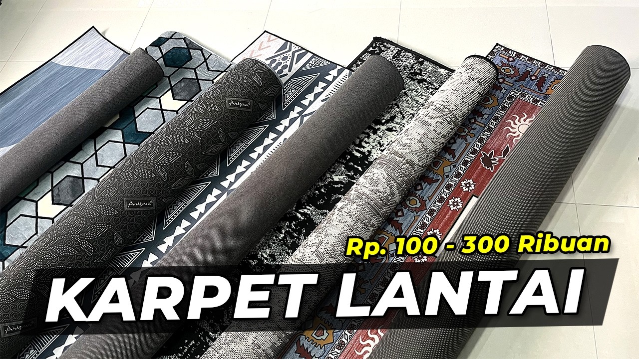 5 Pilihan KARPET LANTAI TERBAIK 2026! Aesthetic, Minimalis & Harga MURAH!