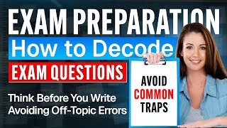 Think Before You Write – Avoiding Off-Topic Errors
