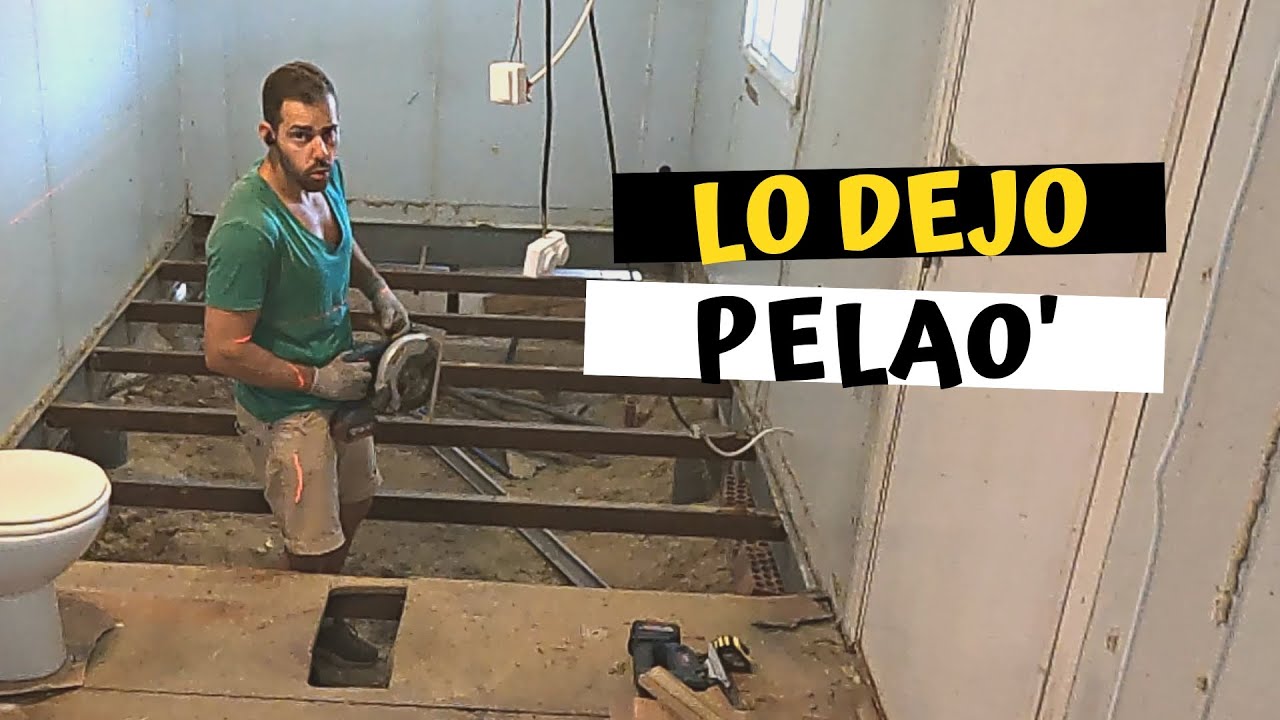 Cómo Quitar el Suelo de un Contenedor | Inicio Casa Contenedor