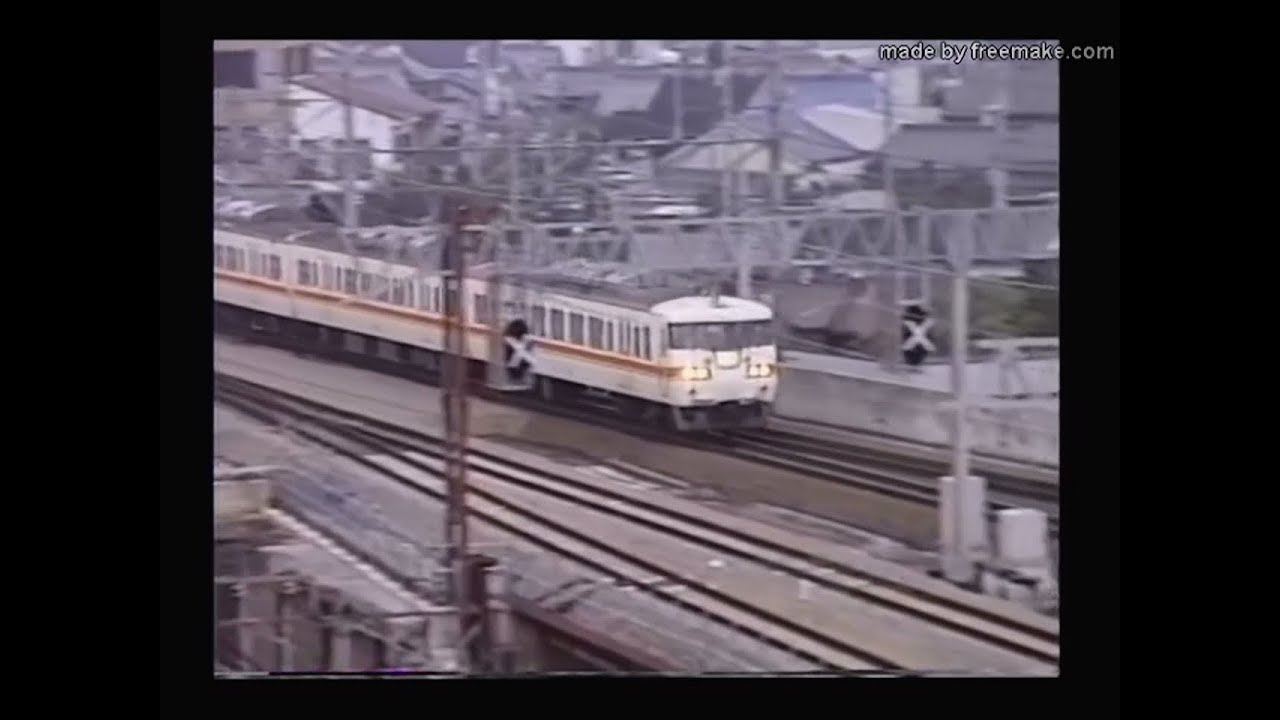 懐かしの尾張一宮駅】高架工事の真っただ中 1990年撮影 - YouTube